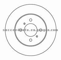 Brake Disc For MITSUBISHI MB699284