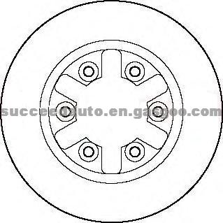 Brake Disc For NISSAN 40206-09W00