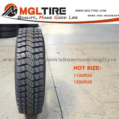 New Truck Tyre 1100R20 1200R20 High Quality Tire 11R20 12R20