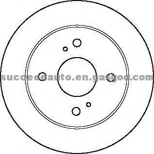 Brake Disc For NISSAN 43206-42R05