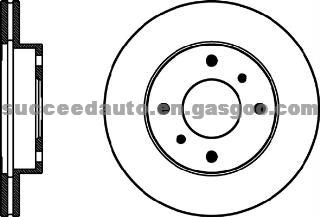 Brake Disc For NISSAN 40206-55F01