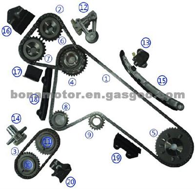 Timing Chain Kits For SUZUKI H27A 06-08