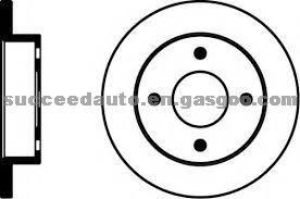 Brake Disc For NISSAN 40206-01B00