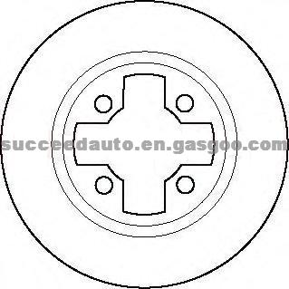 Brake Disc For NISSAN 40206-03N01