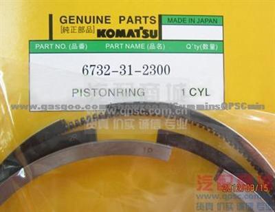 KOMATSU PISTON RING 6732-31-2300, 6738-31-2031,6736-31-2030 6732-31-2330 6735-31