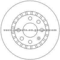 Brake Disc For OPEL 569001