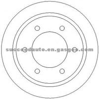 Brake Disc For OPEL 569051