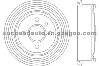 Brake Disc For OPEL 568057