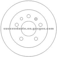 Brake Disc For OPEL 90272328