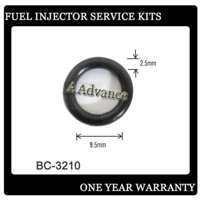 Lower Viton O Ring Sizes φ9.5*2.5mm For Fuel Injector Peugeot 206