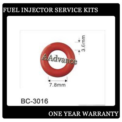Fuel Injector O-Ring Kit φ7.8*3.6mm Brown Color