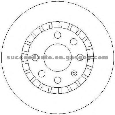 Brake Disc For OPEL 569001