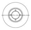 Brake Disc For OPEL 569013