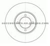 Brake Disc For OPEL 569008