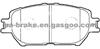 TOYOTA BRAKE PAD