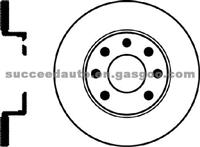 Brake Disc For OPEL 90421727