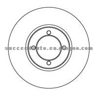 Brake Disc For OPEL 569015