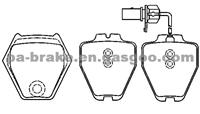 AUDI BRAKE PAD  4B0698151D