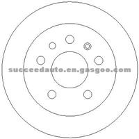 Brake Disc For OPEL 569210