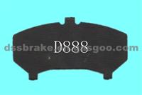 Brake Pad，Brake Shims，Anti-Noise Shims：Fabric D888