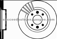 Brake Disc For RENAULT 7700780892