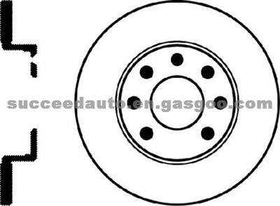 Brake Disc For OPEL 569060