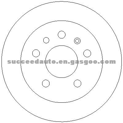 Brake Disc For OPEL 569210