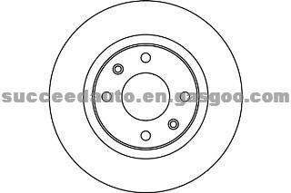 Brake Disc For PEUGEOT 95575080