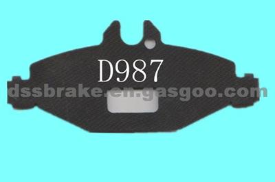 Brake Pad，Brake Shims，Anti-Noise Shims：Fabric D987