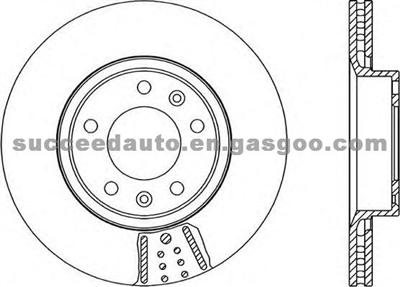 Brake Disc For PEUGEOT 4246E7