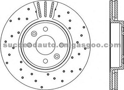 Brake Disc For RENAULT 7700426389