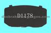 BRAKE PAD,BRAKE SHIMS,ANTI-NOISE SHIMS:FABRIC:D1178