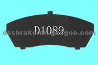 BRAKE PAD,BRAKE SHIMS,ANTI-NOISE SHIMS:FABRIC:D1089