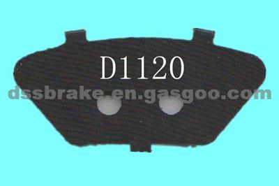 BRAKE PAD,BRAKE SHIMS,ANTI-NOISE SHIMS:FABRIC:D1120