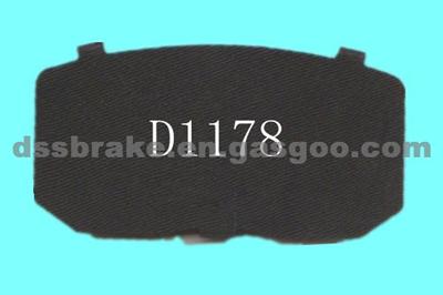 BRAKE PAD,BRAKE SHIMS,ANTI-NOISE SHIMS:FABRIC:D1178