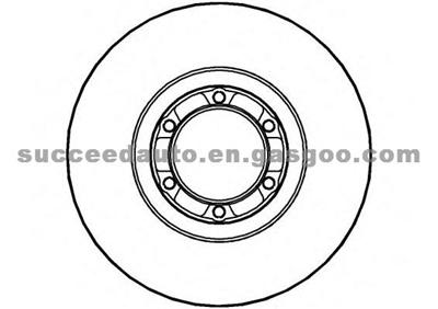 Brake Disc For RENAULT 7700561367