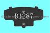 Brake Pad,Brake Shims,Anti-Noise Shims:Fabric:D1287