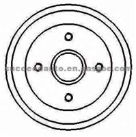 Brake Disc For SEAT 191501615A