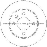 Brake Disc For SKODA 115430210