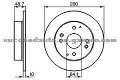 Brake Disc For ROVER GBD90835