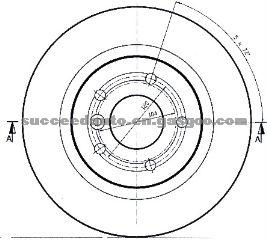 Brake Disc For ROVER NTC8781