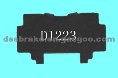 BRAKE PAD ,BRAKE SHIMS,ANTI-NOISE SHIMS:FABRIC:D1223