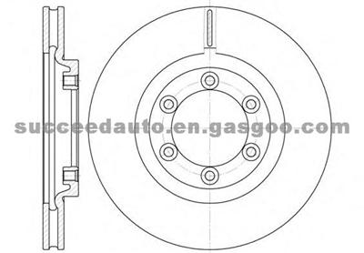 Brake Disc For SSANGYONG 4144105110