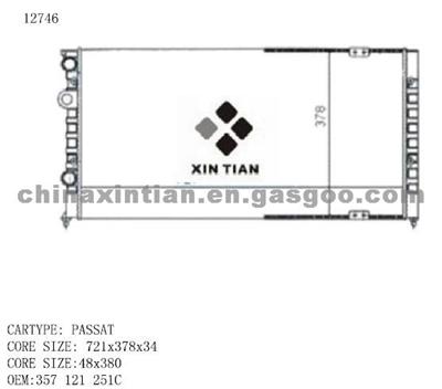 VW Radiator 357 121 251C