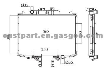 Auto Radiator CW749167