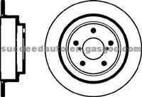 Brake Disc For SUBARU 26310-AA121