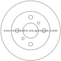 Brake Disc For TOYOTA 43512-16030