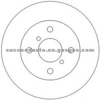 Brake Disc For TOYOTA 43512-20080