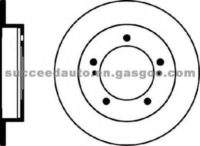 Brake Disc For SUZUKI 96058796