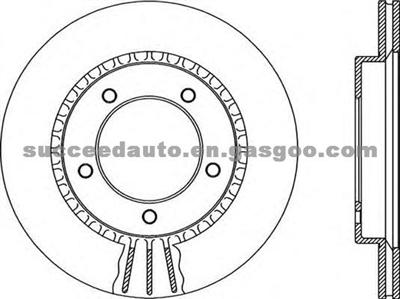 Brake Disc For SUZUKI 55211-77E00